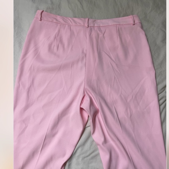 Pastel Business Casual Work Boho Chic Glam Modern Minimalist Street Trouser Pant - Picture 3 of 6